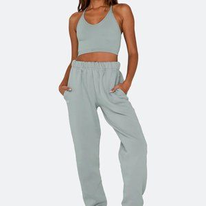 SET ACTIVE Sweatpants in Rain